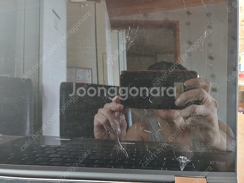 [부품용] 레노버 X1 요가 I7-7600 16gb 팝...--1
