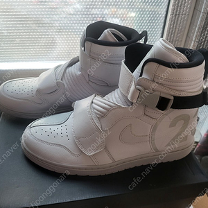 nike Air Jordan 1 moto (조던 바이크팀 슈즈) size300 화이트