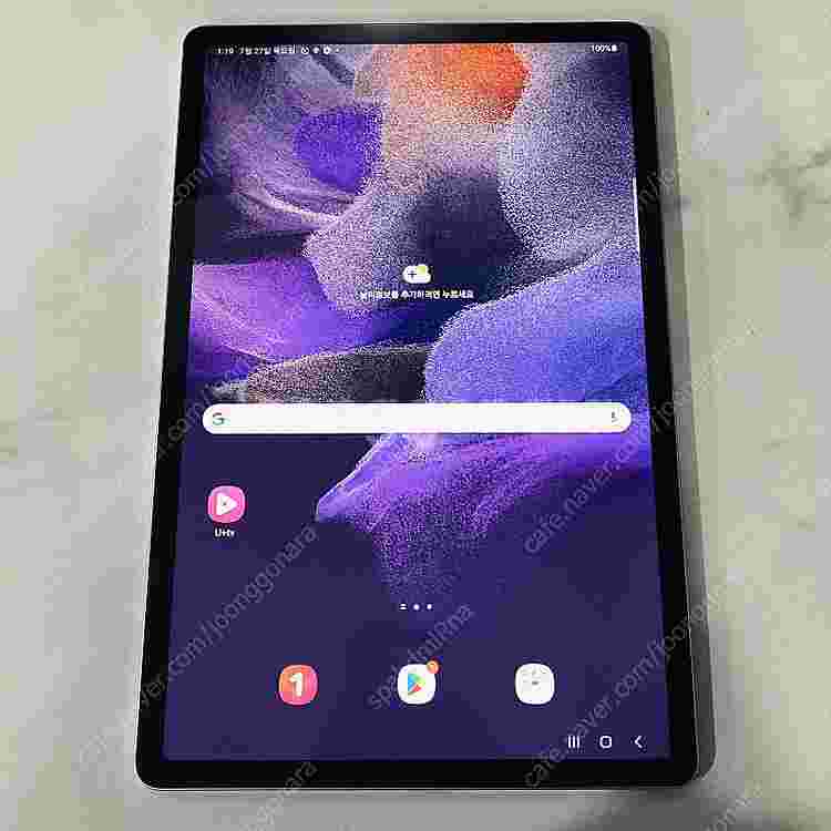 갤럭시 탭S7 FE 실버 64G 케이스펜포함 S급 28...--5