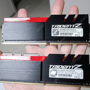 지스킬 트라이던트 z ddr4 16gb 2개 일괄 합 32기가 (b다이)