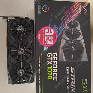 GTX 1070 로그 스트릭스 팝니다.