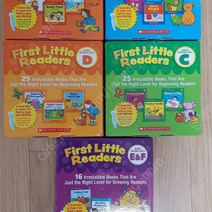 [판매]유아 영어책 퍼스트 리틀 리더스 First Little Readers ABCDEF (씨디포함)+사이언스 리더스ABCDEF (씨디포함)