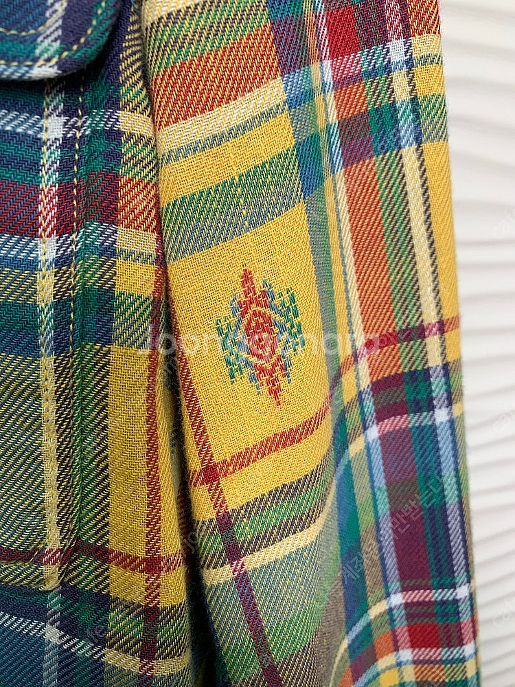 폴로 랄프로렌 아즈텍 나바호 더블페이스 플란넬 셔츠 M--2