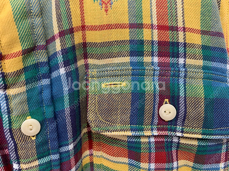 폴로 랄프로렌 아즈텍 나바호 더블페이스 플란넬 셔츠 M--3