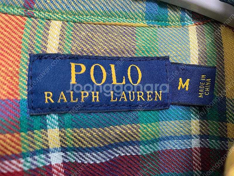 폴로 랄프로렌 아즈텍 나바호 더블페이스 플란넬 셔츠 M--6