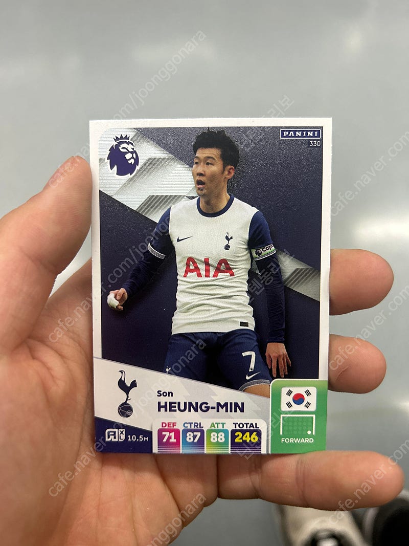 2025 파니니 축구 카드 손흥민,매디슨