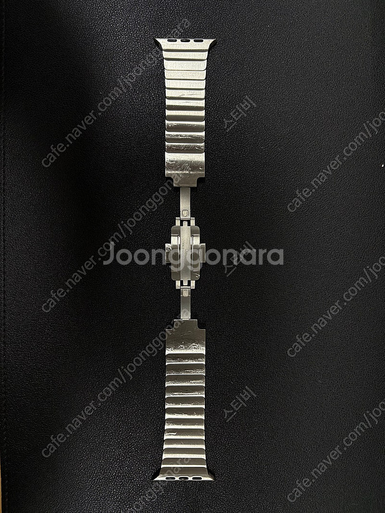 애플워치 정품 링크브레이슬릿 실버 42mm--0
