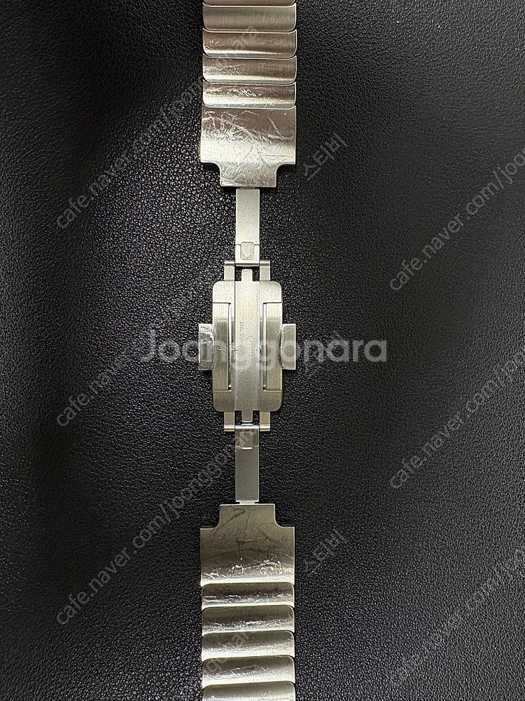 애플워치 정품 링크브레이슬릿 실버 42mm--2