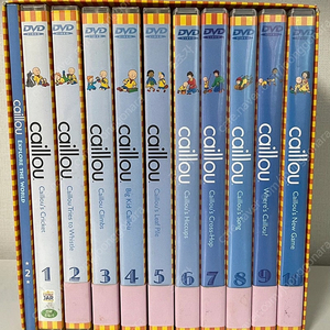 까이유 (caillou) DVD 10장 (마지막 가격 내림)