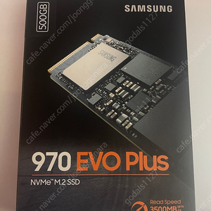 삼성 970 evo plus 500GB 팝니다.