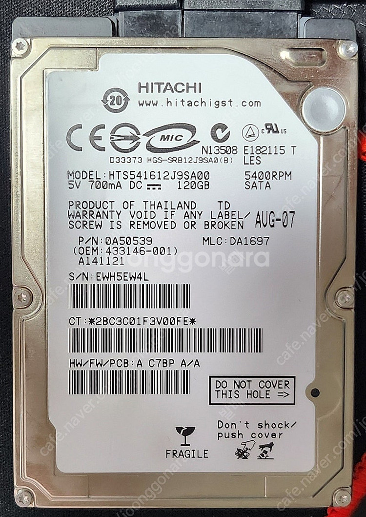 2.5인치 HDD 하드디스크 250G, 160G, 12...--2