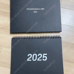 포르쉐 2025 탁상달력