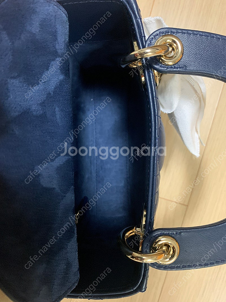 디올레이디백미니 블루까나쥬(미사용)--1