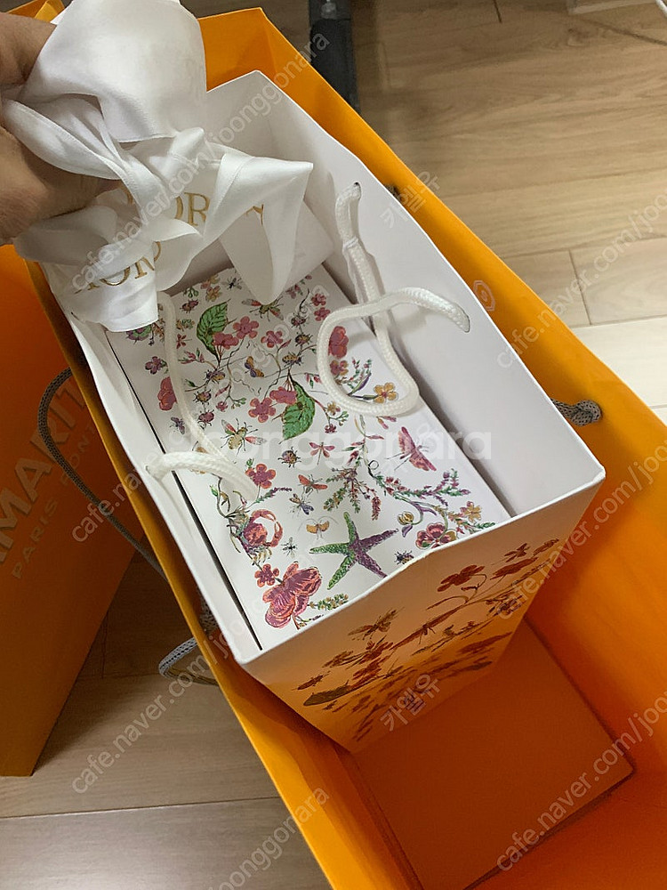 디올레이디백미니 블루까나쥬(미사용)--8