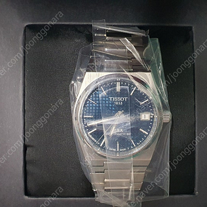 티쏘 TISSOT PRX 40 auto 35mm 블루 청판 신품