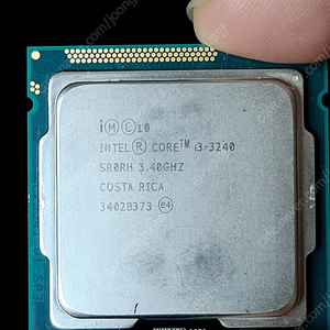 인텔1155소켓 아이브릿지 i3-3240 cpu(택포)