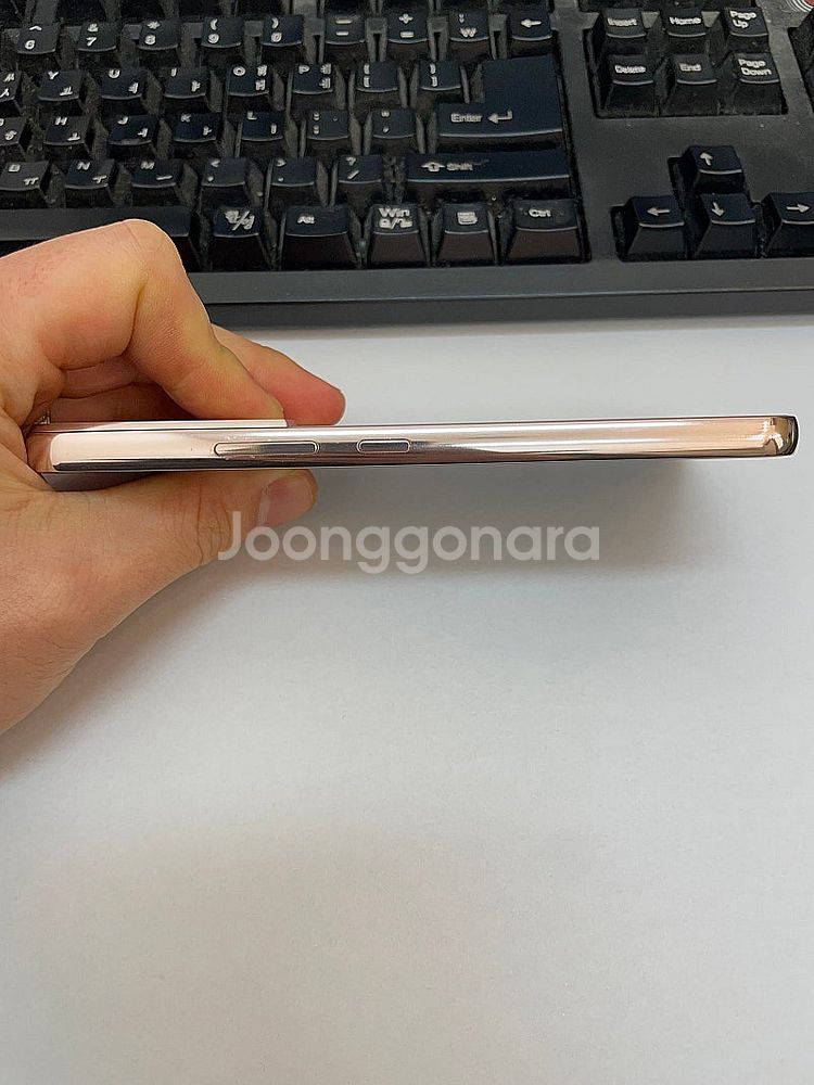 갤럭시S22 핑크골드 256GB 무잔상 상태좋은 중고3...--4