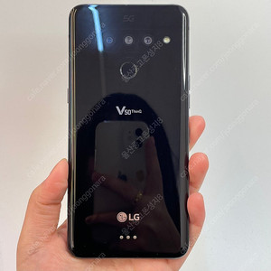 (울산중고폰) 42687 무잔상/기능정상 LG V50 (V50) 블랙 128GB 판매합니다 12만원 텔레그램OK