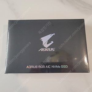 기가바이트 어로스 RGB NVMe 512G SSD (미개봉,신품)