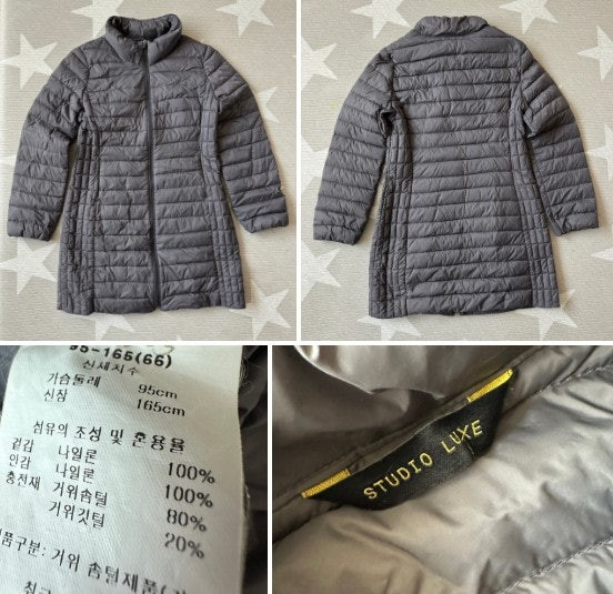 스튜디오럭스 프로그램 모르간 여성 구스다운패딩 판매합니다 이미지