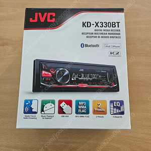 JVC KD-X330BT 카오디오 팝니다.