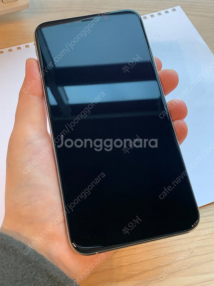 아이폰 xs max 256 실버 팔아요:)--0