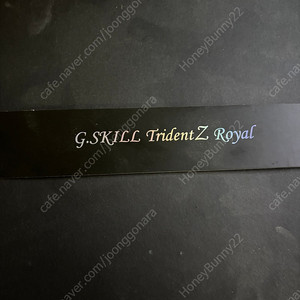 G.SKILL DDR4-3200 CL16 TRIDENT Z ROYAL 실버 32GB(8Gx4)