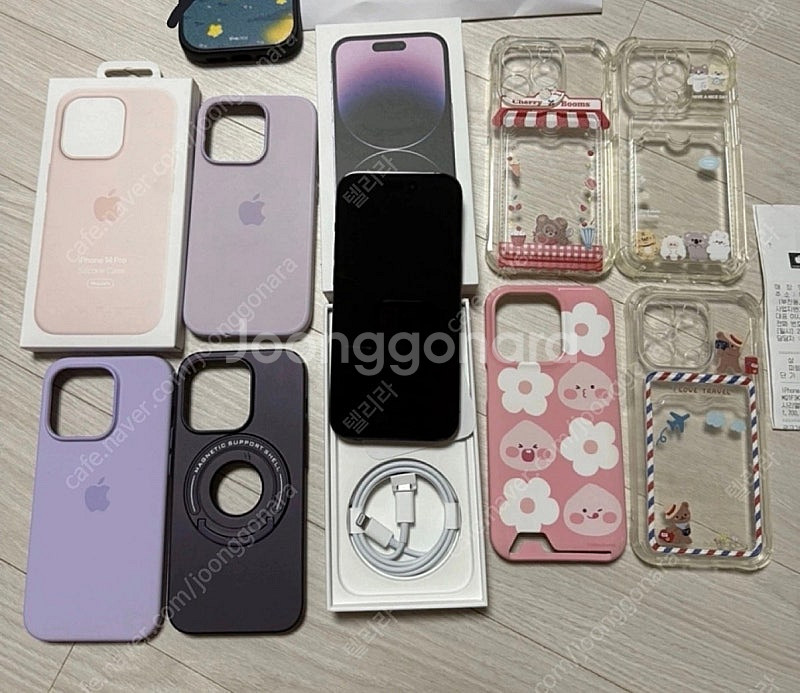 [S급 풀박] 자급제 아이폰 14 프로 256G 딥퍼플...--1
