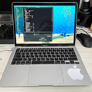 2020 맥북 에어 13인치 쿼드코어 i5 램 8GB SSD 256GB 판매합니다