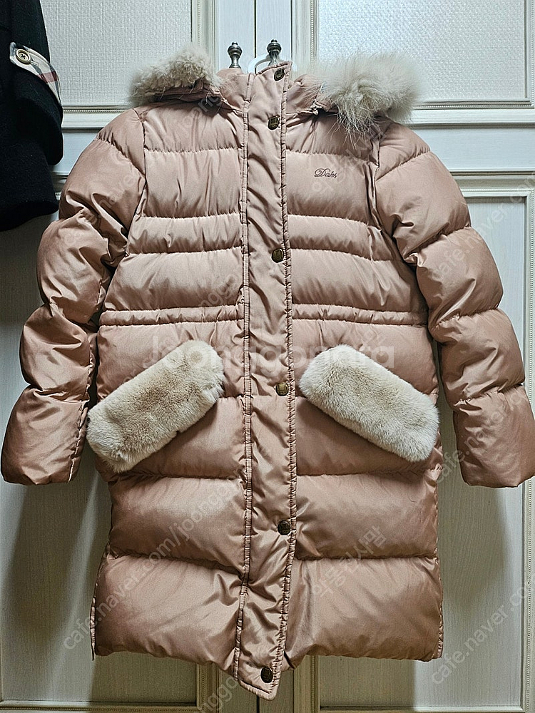 닥스 키즈 구스 다운 롱패딩 140--0