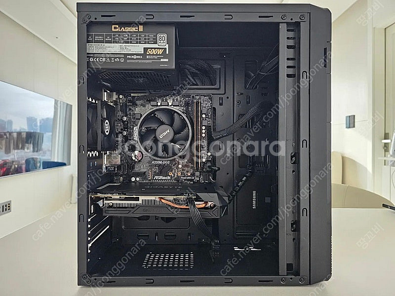인터넷 영상 게임용 컴퓨터 팝니다 라이젠5 1500x/...--1