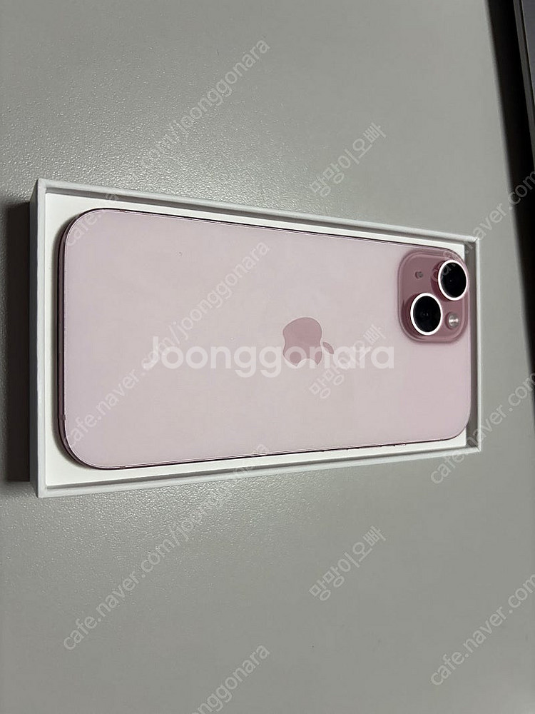 [거의새것]특S급 아이폰15 256GB 핑크--1