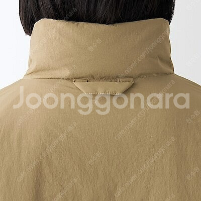 무인양품 LABO 발수다운코트 베이지 S--3