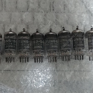 12AU7 ECC82 12AU7A 텅솔 USA 롱플레이트 tube 진공관 쌍삼극관 초단관 중고