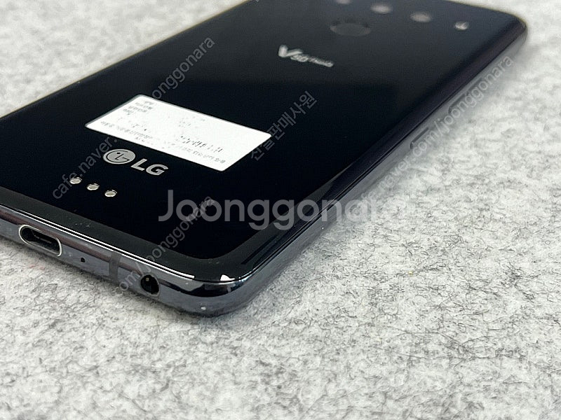 (미파손) LG V50 블랙 128G 외관 깔끔한 가성...--6