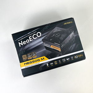 Antec NeoECO 850W 80PLUS골드 풀모듈러 ATX3.0 (블랙) 파워 서플라이 판매해요.