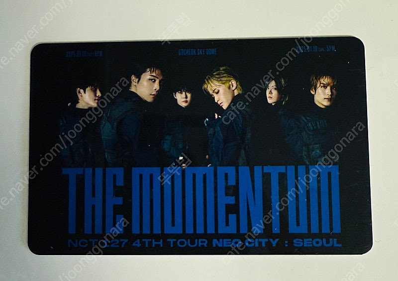 NCT127 콘서트 1/18(토) T07구역 판매--2