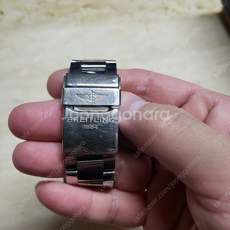 브라이틀링 어벤져2GMT 검판--4