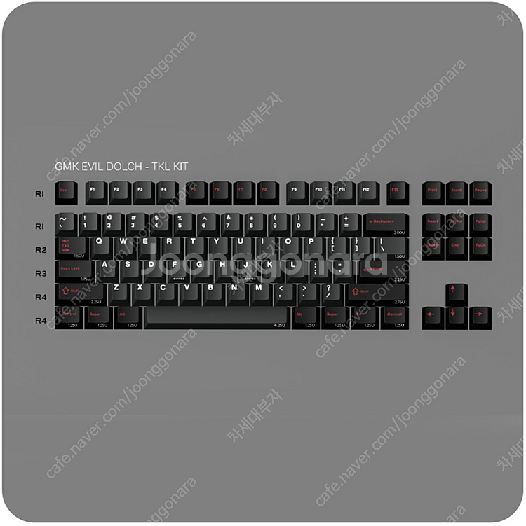 GMK Evil Dolch 이블 돌치 TKL 판매 (미...--1