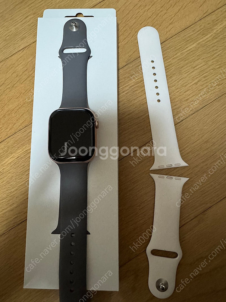 애플워치 10 GPS 46mm, 스포츠 밴드 2개,--2