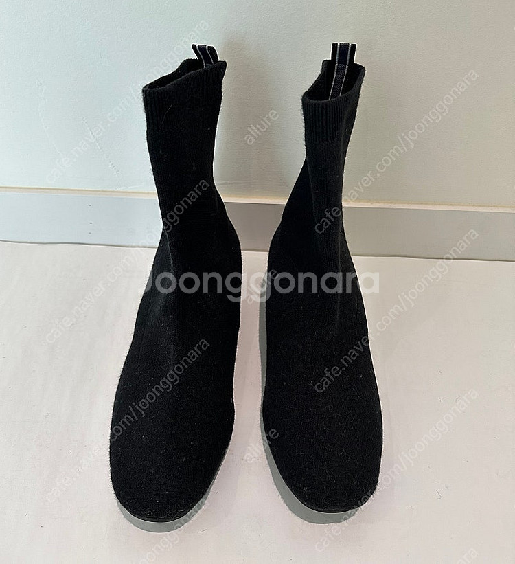 NODO 노도 니트 삭스 앵클 부츠 245--3