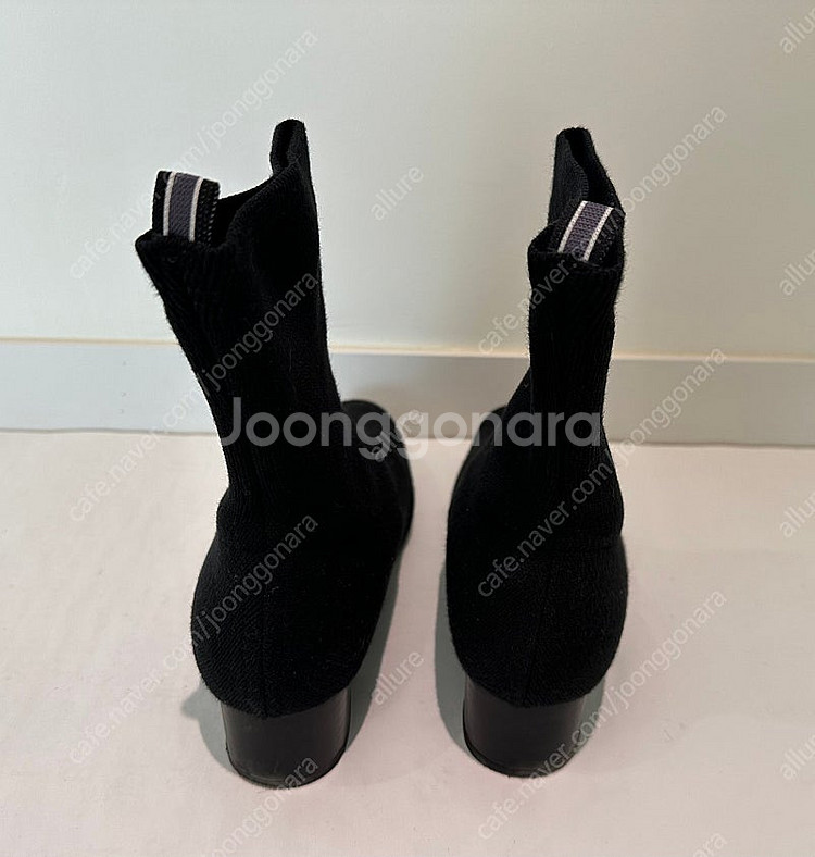 NODO 노도 니트 삭스 앵클 부츠 245--5