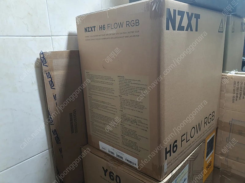 지름신와서 지른 미개봉 PC케이스 몇개 팜. NZXT,커세어,다크플래쉬,앱코