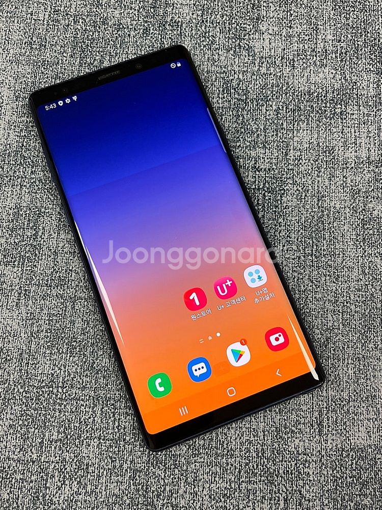 갤럭시노트9 블루 512G 미파손 A급 대용량 단말기 ...--3