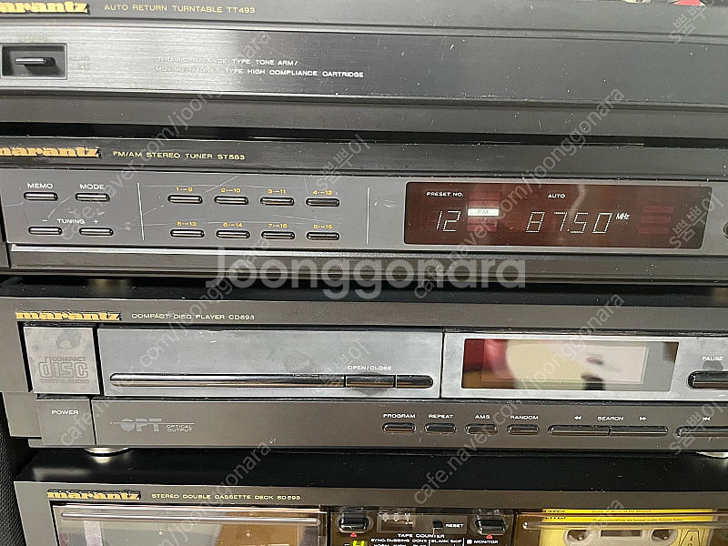 빈티지 마란츠오디오 풀셋트--3