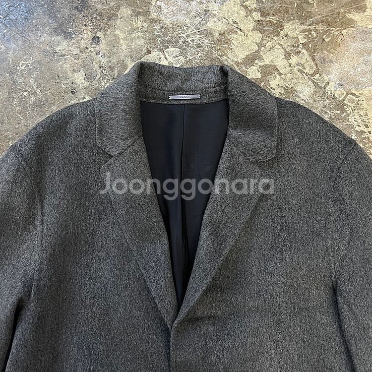 L) 한섬 DKNY 캐시미어 울 코트--1