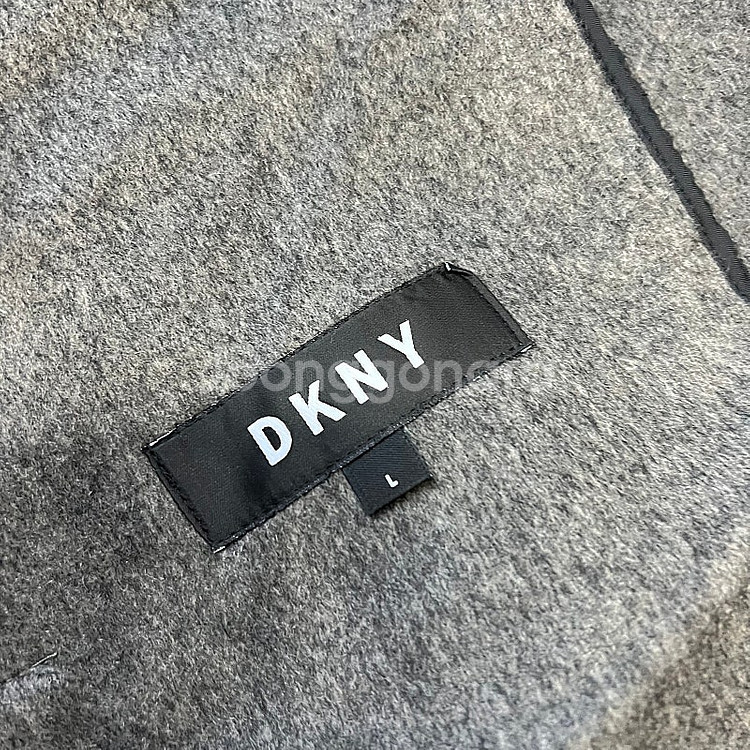 L) 한섬 DKNY 캐시미어 울 코트--5