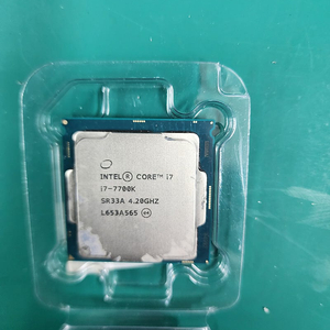 I7 7700k 불량 팝니다