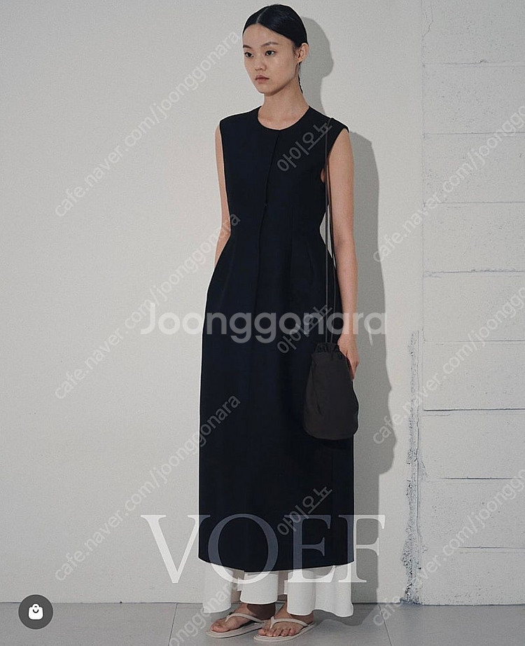 VOEF 무사이 울실크 베스트 드레스 보프 무사이--0