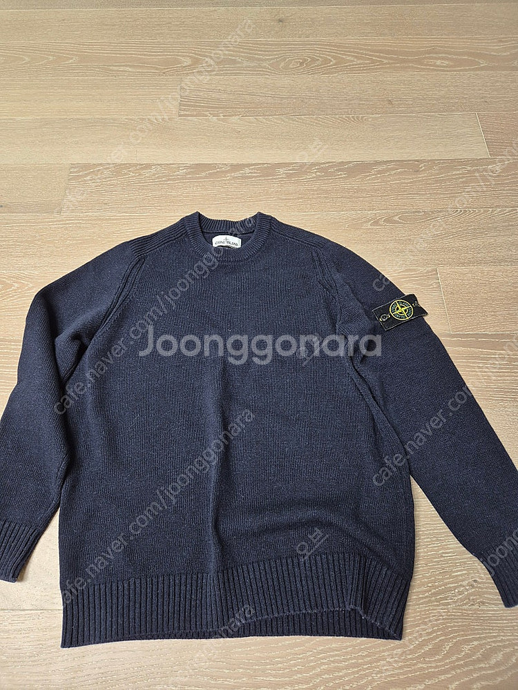 스톤아일랜드 와펜 니트 네이비 XL--0